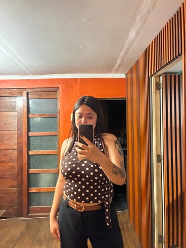 Customer photo review of TOP JULIET LUNARES CAFÉ