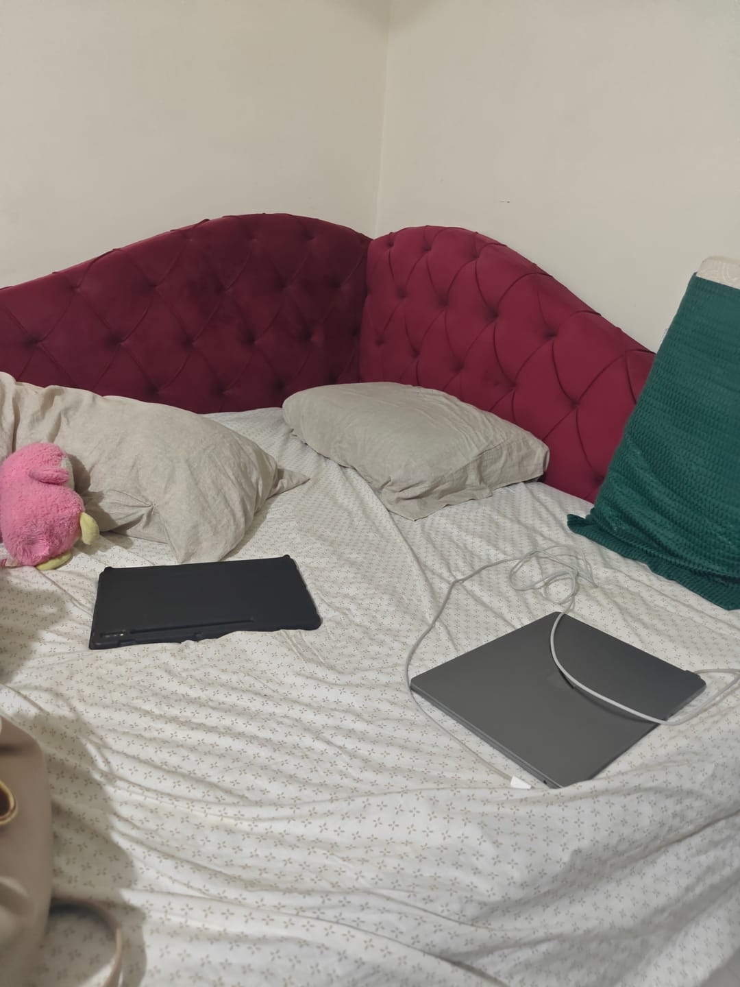 Customer photo review of Cool Gel Memory Foam Mattress Topper
