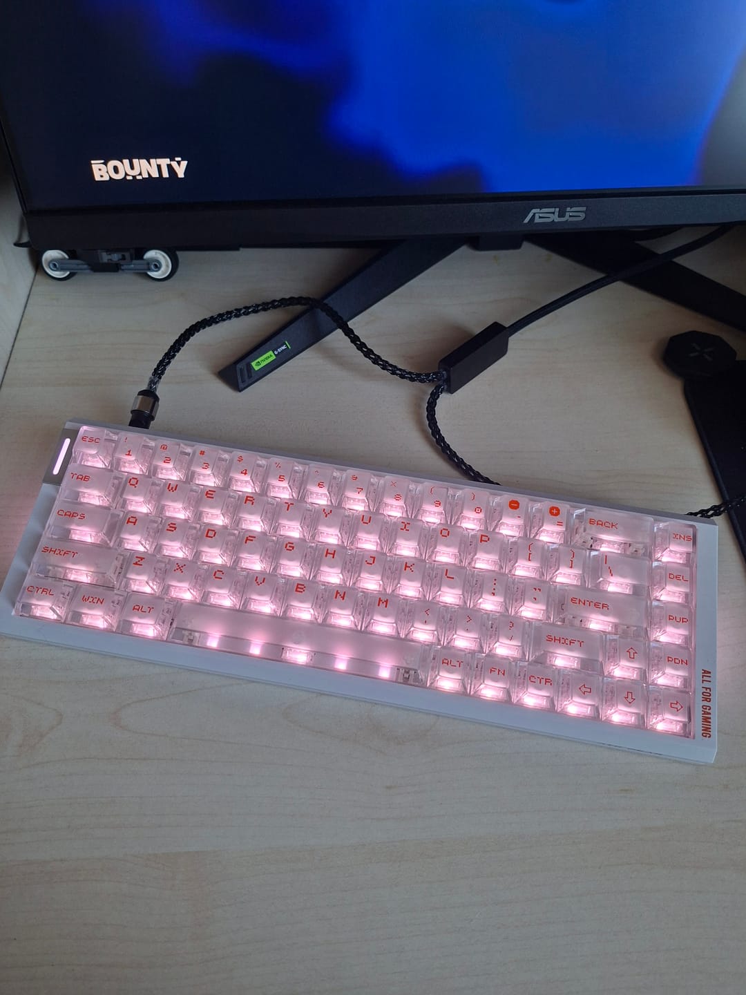 Customer photo review of ATK RS6 Air Klavye (Manyetik Switch / HE)