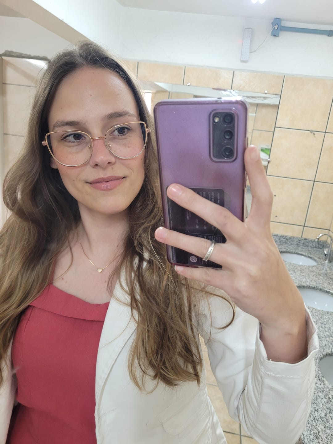 Customer photo review of Beauty Blush Compacto Red Mocha - vizzela + la’s