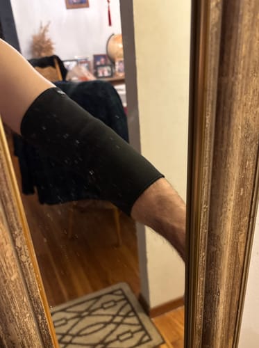 Customer photo review of Hercules Elbow Sleeves - Single Ply