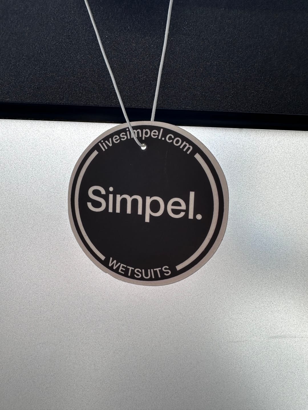 Customer photo review of Promotional Car Air Fresheners - Custom Shape With Your Logo