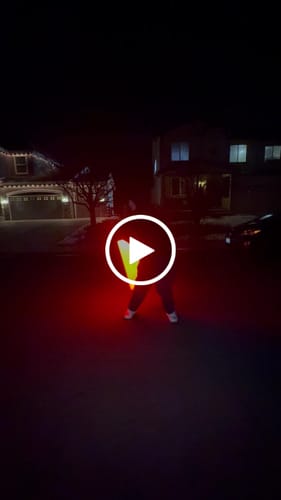Customer video review of Dark Lord V hero saber
