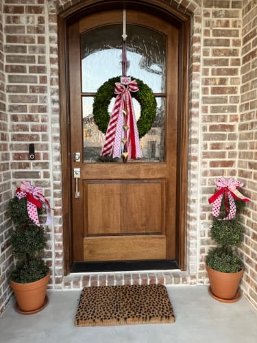 Customer photo review of Hanging Antique Brass Heart Bells
