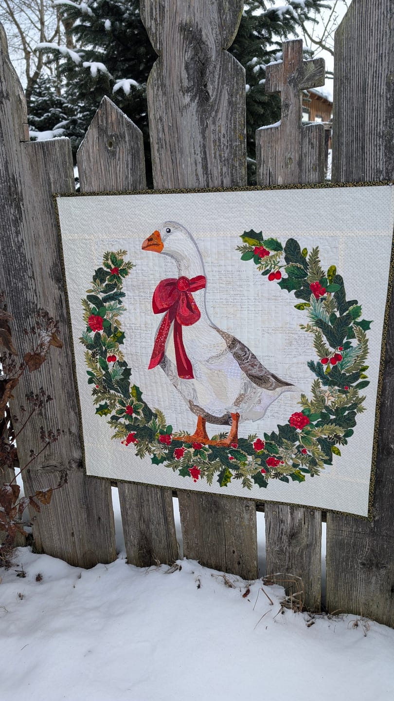 Customer photo review of Christmas Goose Complete Kit