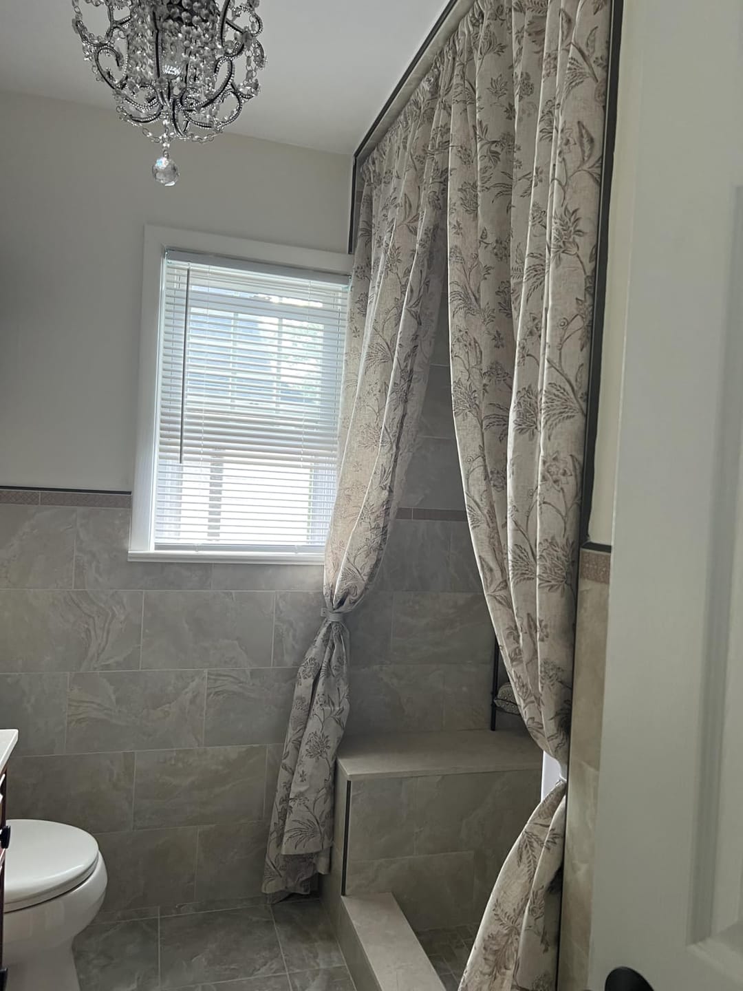 Customer photo review of Vintage Botanical Vine & Multi-Floral Curtains