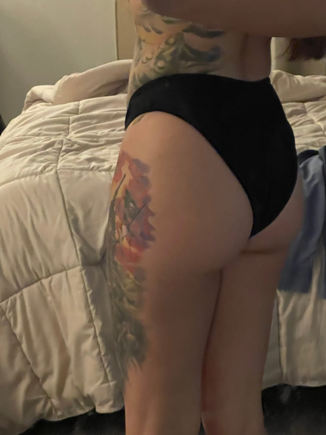Customer photo review of JESSIE Black Classic Bikini Bottoms