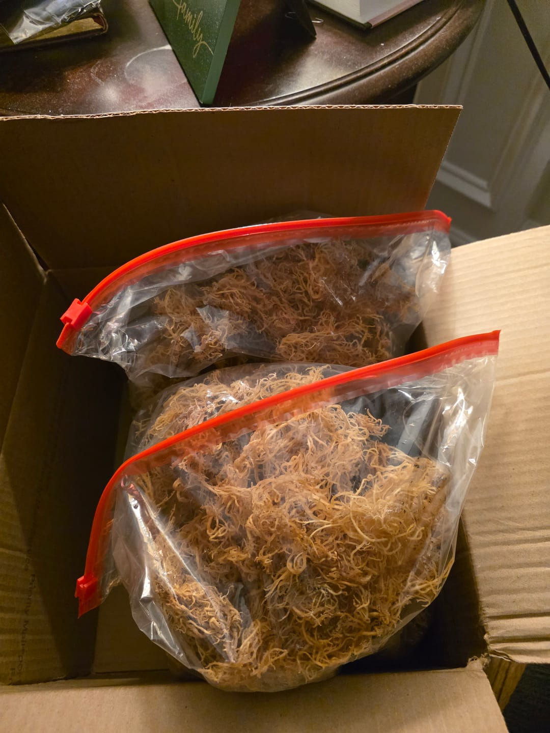 Customer photo review of Wildcrafted St Lucian Sea Moss from the pristine waters of St. Lucia