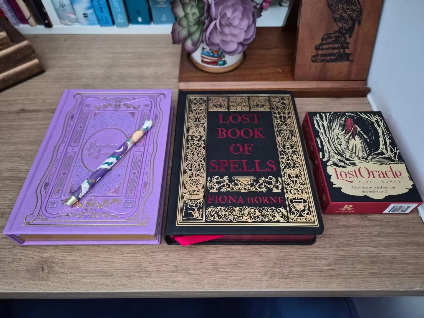 Customer photo review of Reading Journal - Wisteria