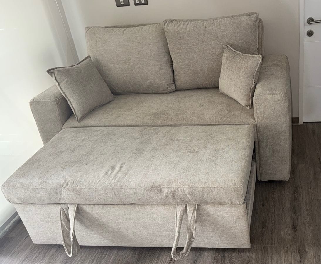 Customer photo review of Sofá cama Siena