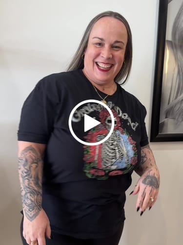 Customer video review of Smell The Roses Grateful Dead T-Shirt