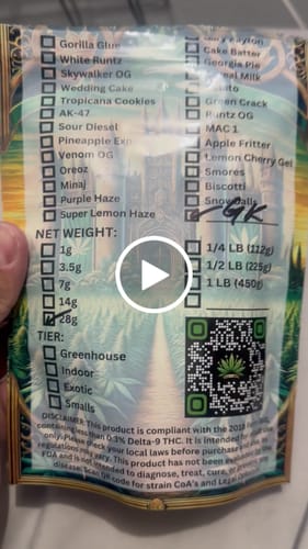 Customer video review of Bulk THCA Smalls