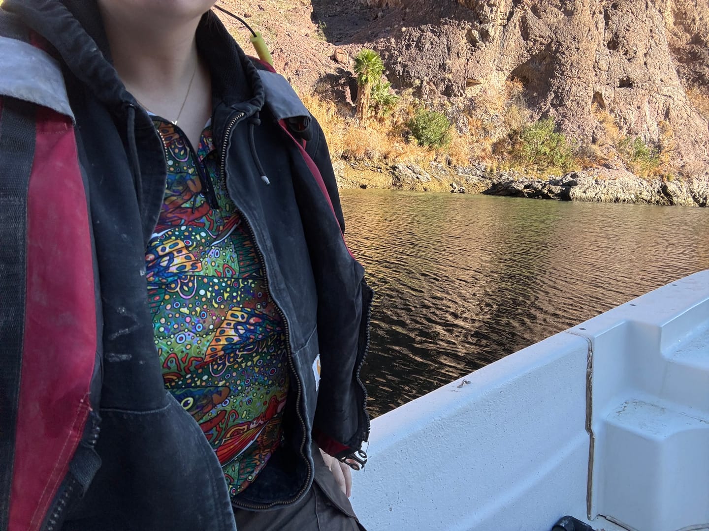 Customer photo review of Brookie 1/4 Zip Sunshirt