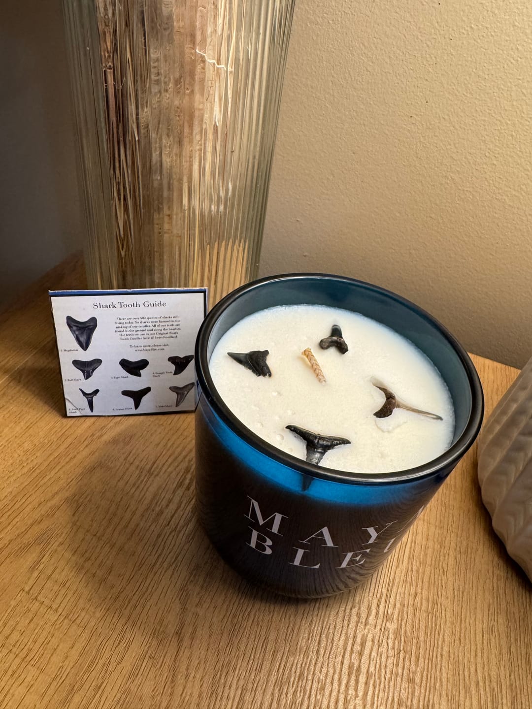 Customer photo review of The Original Shark Tooth Candle