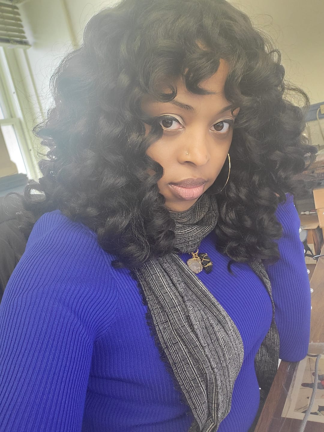 Customer photo review of Sensationnel Dashly Full Wig - UNIT 20