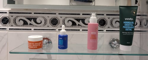 Customer photo review of 4-Step Radiant Skin Kit