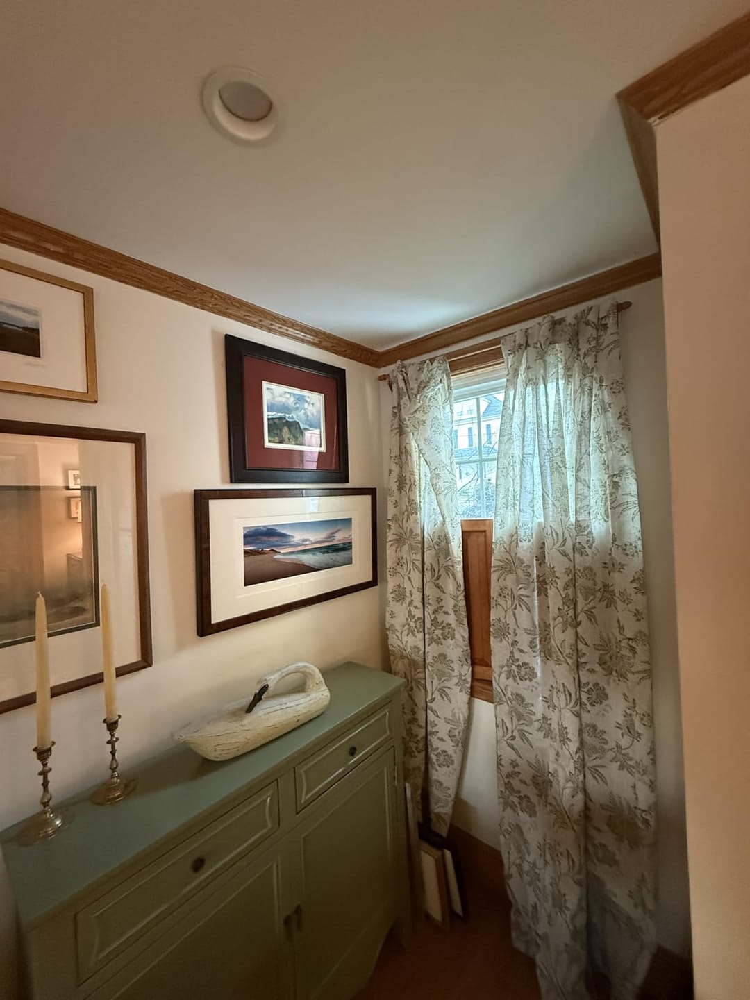 Customer photo review of Vintage Botanical Vine & Multi-Floral Curtains