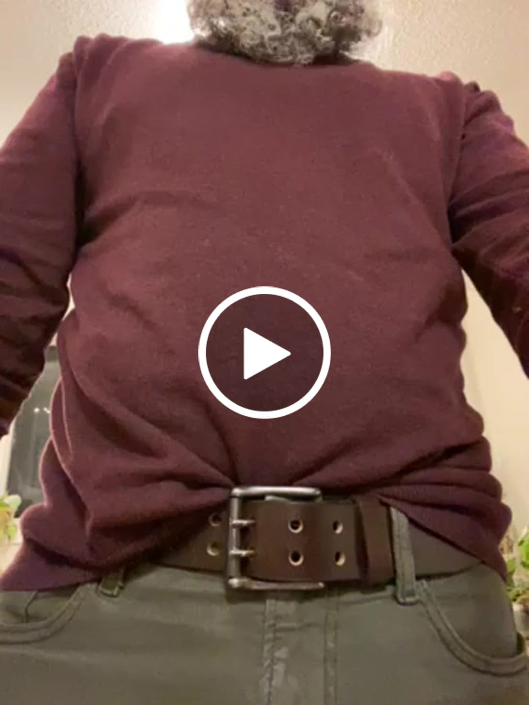 Customer video review of Black Double Hole Full Grain Leather Belt
