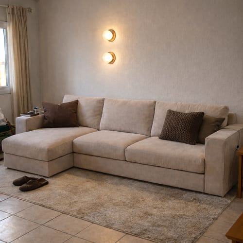 Customer photo review of ركنة خشب زان 200×250سم- ELA05