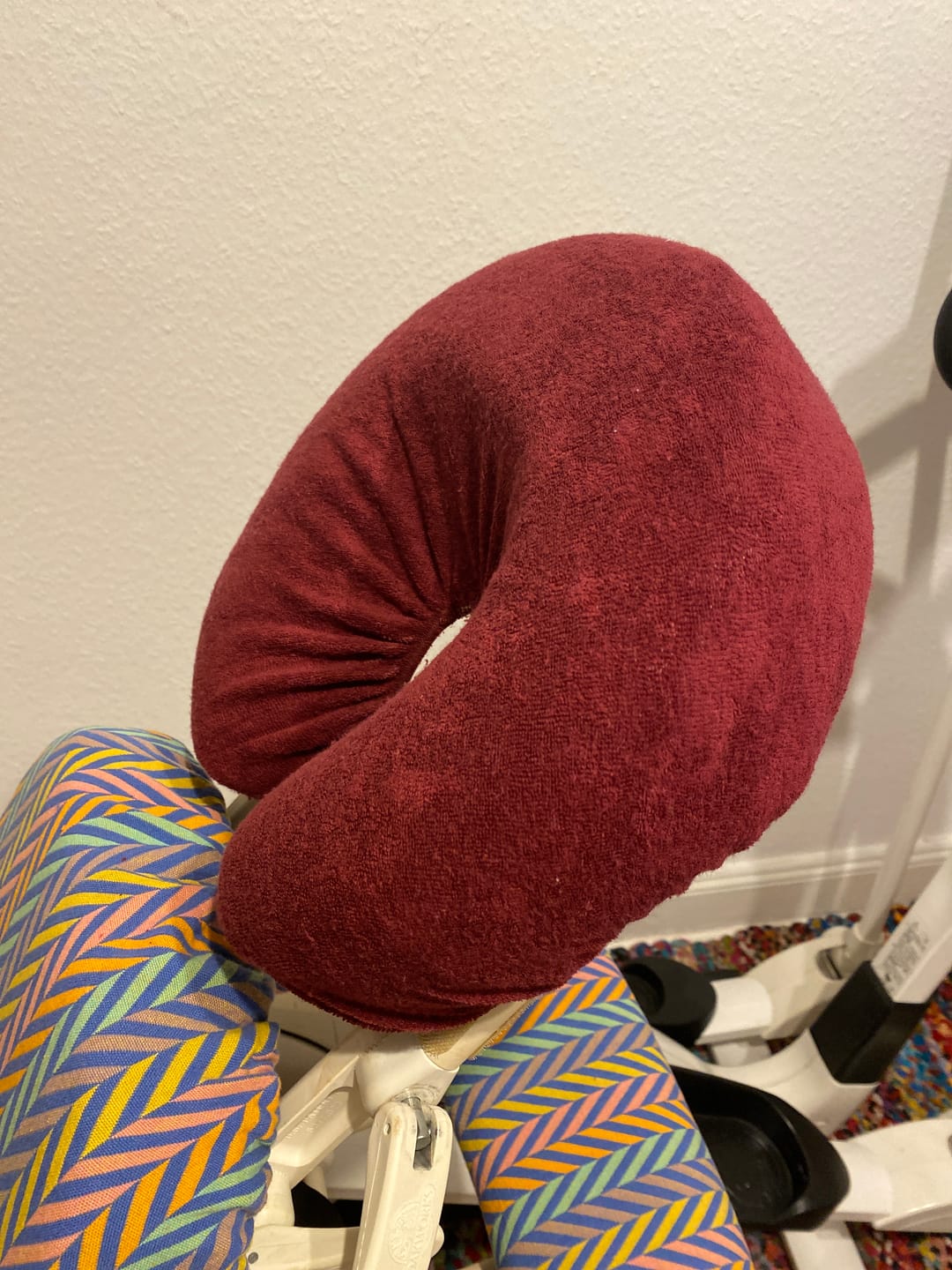 Customer photo review of Einwegauflagen/ Nasenschlitztücher für die Massageliege
