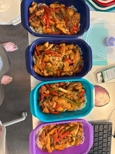 Customer photo review of Qetoe Low Carb Noodles - GLUTEN FREE - 4 PACK (4 x 200g)