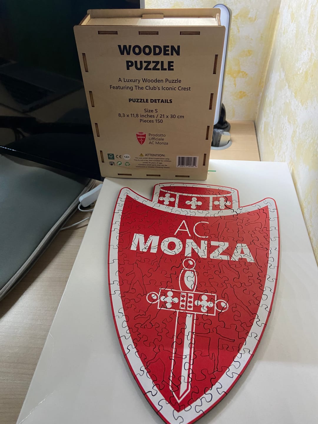 Customer photo review of Logo Monza® - Puzzle di Legno