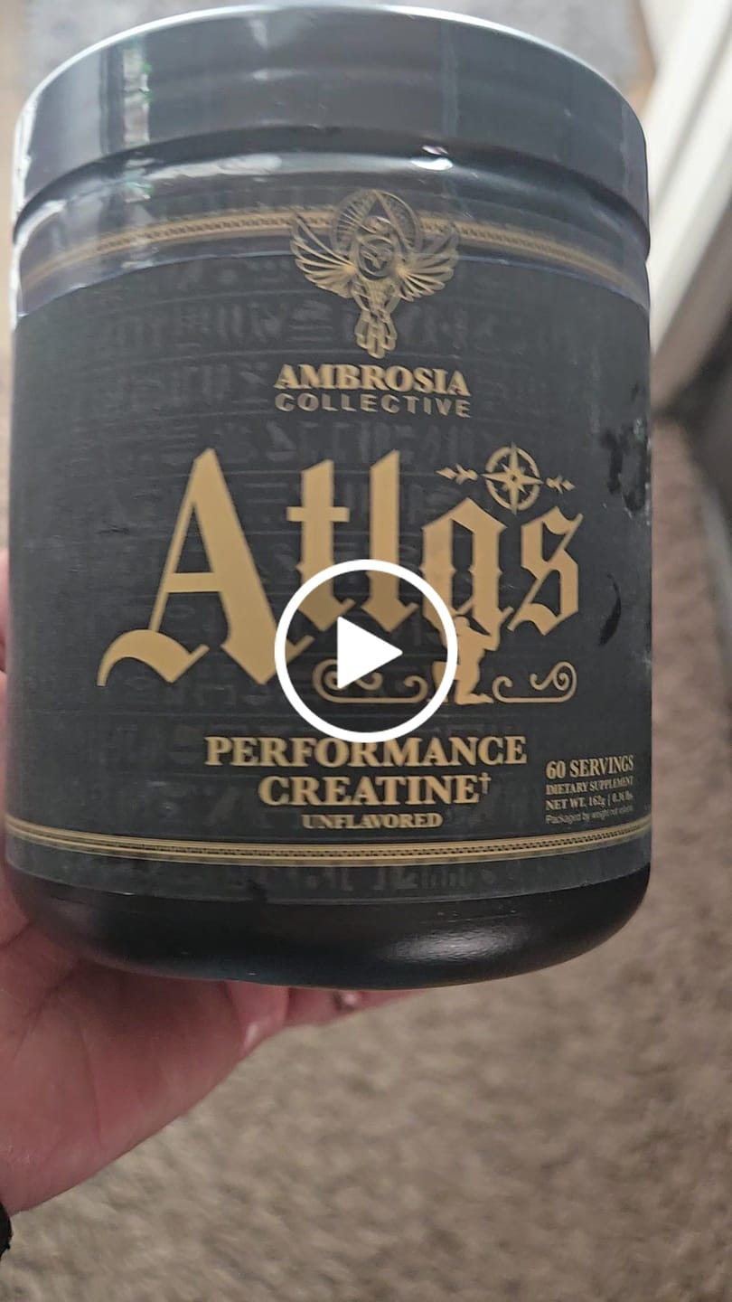 Customer video review of Atlas Performance Creatine