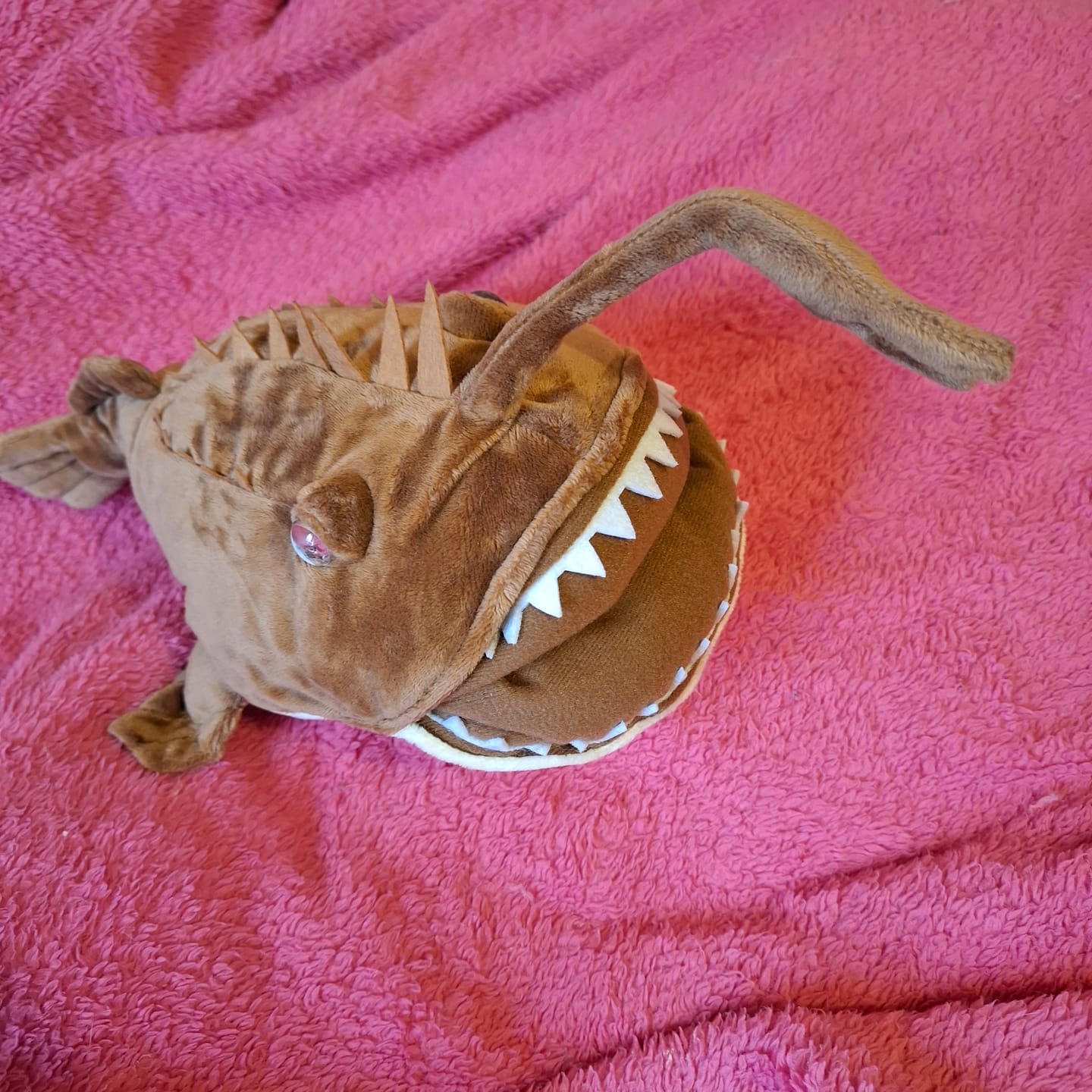 Customer photo review of American Anglerfish Soft Stuffed Plush Toy