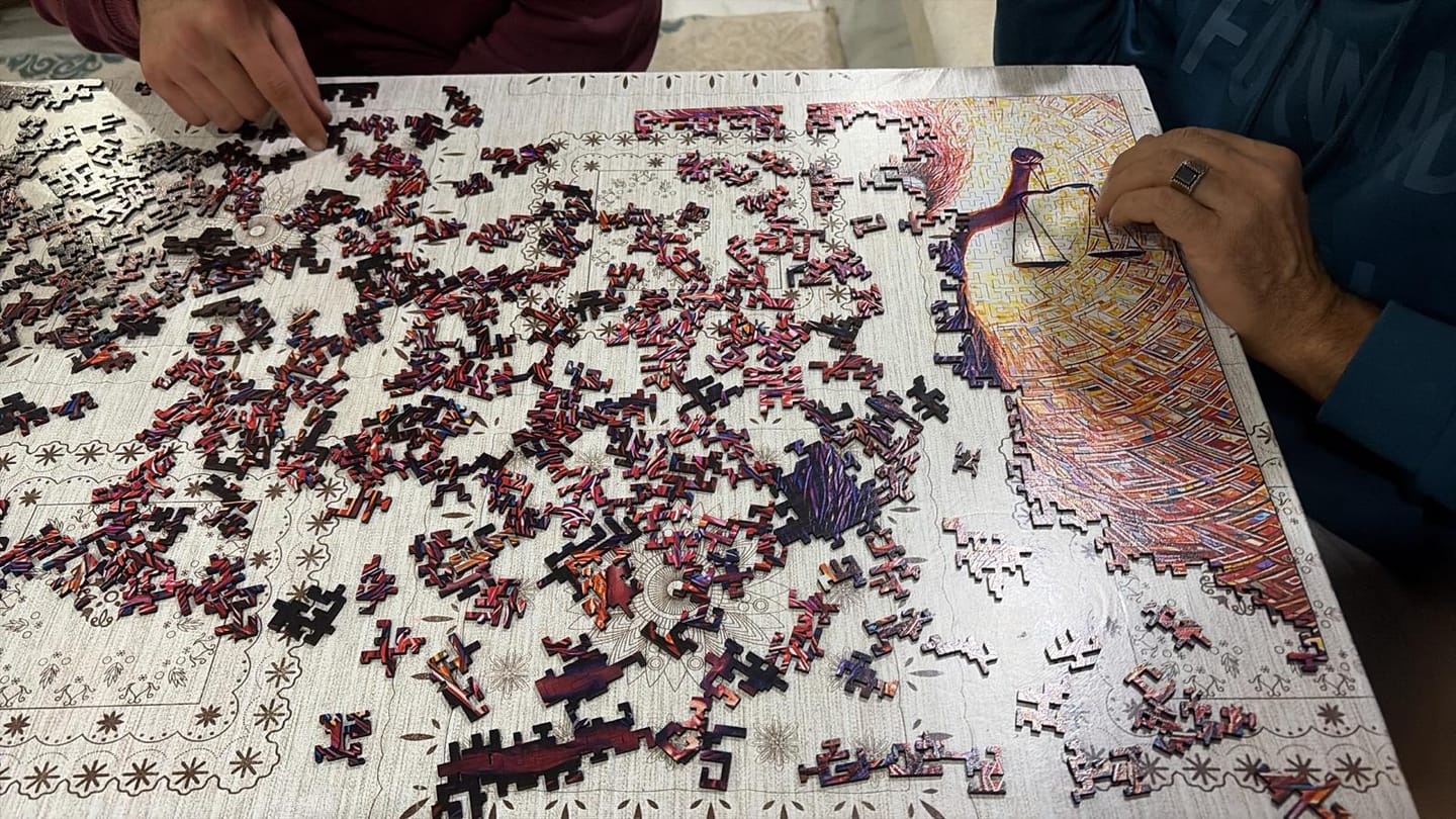 Customer photo review of Maat : Adalet ve Denge - Ahşap Puzzle