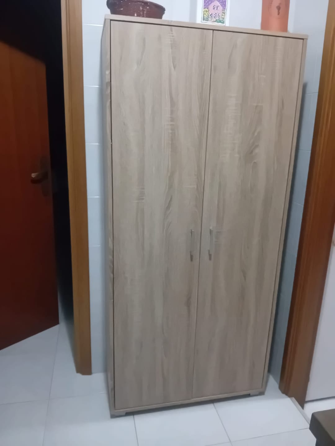 Customer photo review of Mobile Scarpiera Alta Mars4 con 6 Piani in Rovere Nordico e Bianco Alpes o Rovere