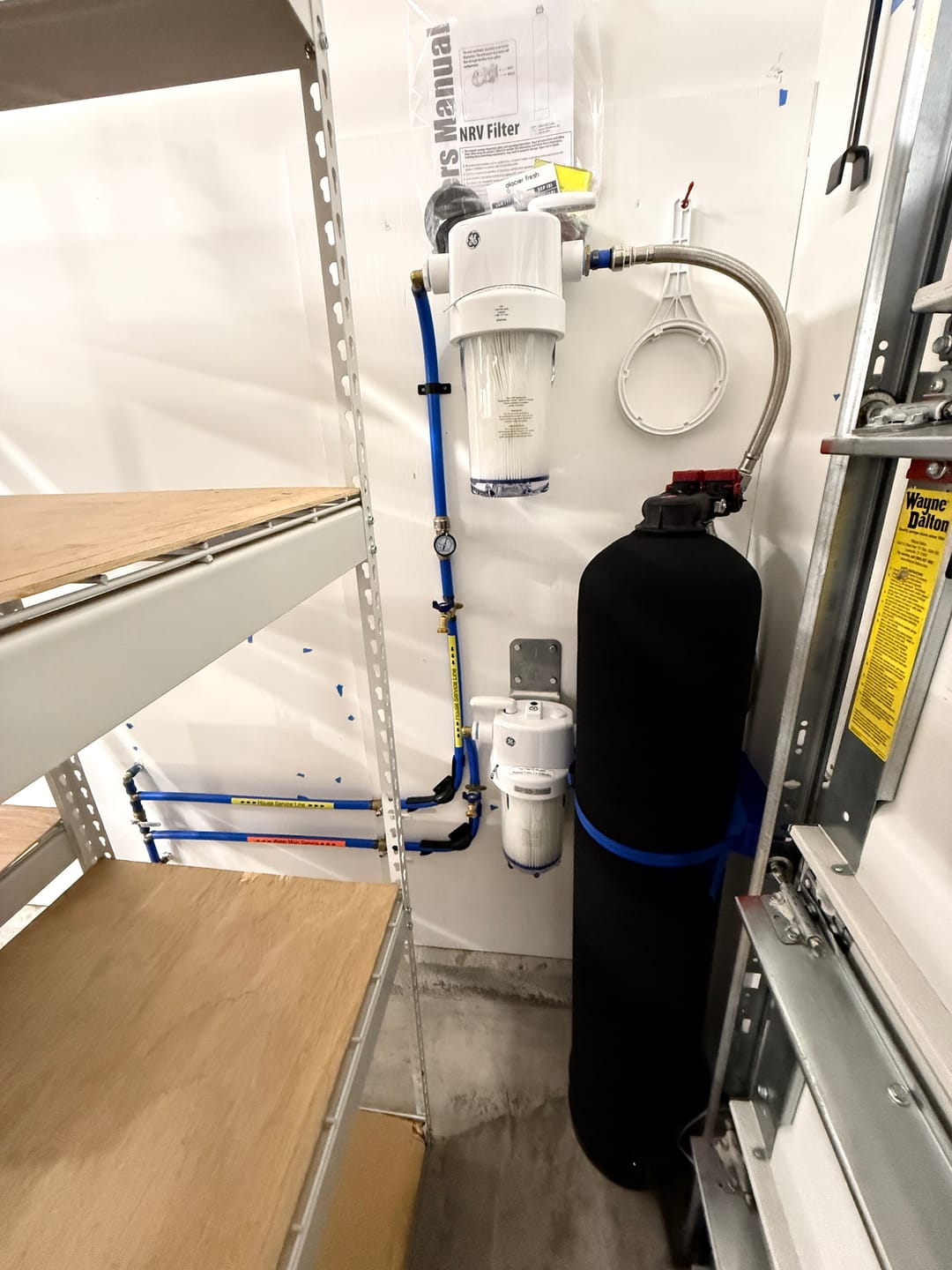 Customer photo review of SoftPro Chlorine+ Carbon Whole House Water Filter to Remove Chlorine, Chloramine & Pesticides [City Water Filters Series]