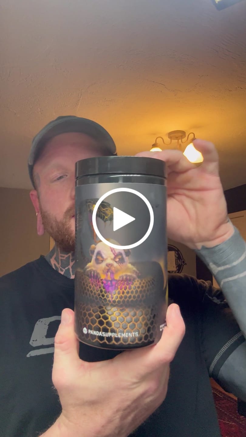 Customer video review of PANDAMIC - Limited Edition Pre Workout (Grape Bubble Gum Flavor)