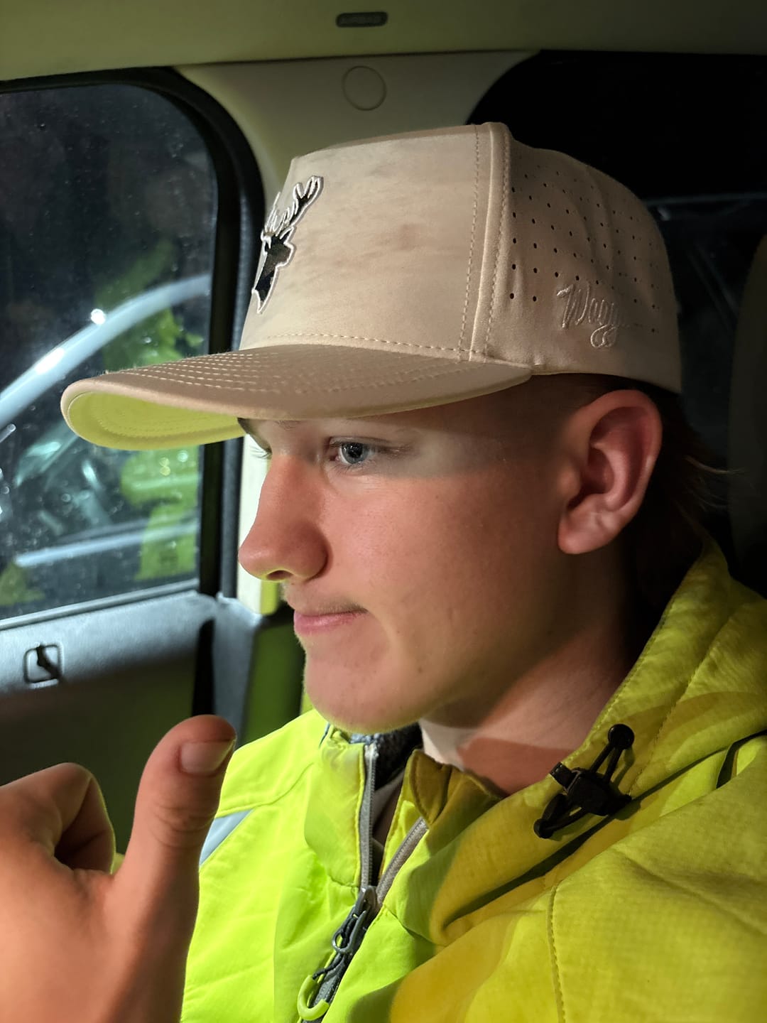 Customer photo review of Upland Corduroy Brim Hat