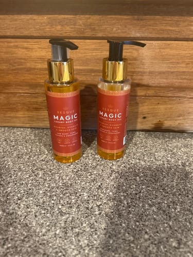 Customer photo review of Besque® Magic Body Oil - 100ml