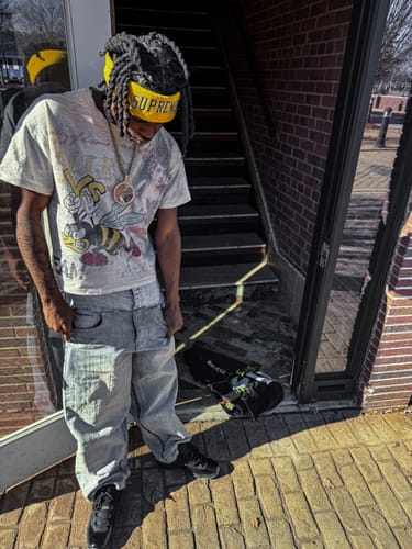 Customer photo review of Vale Forever Mayhem Tee Cream