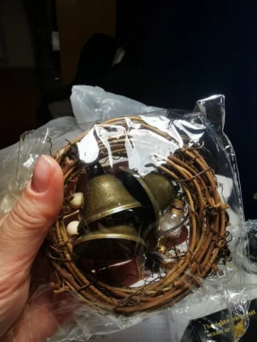 Customer photo review of Moon bell vintage decoration