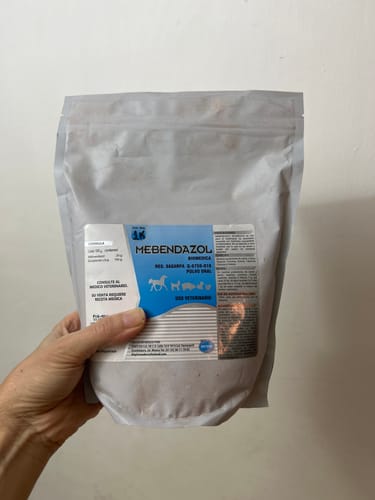 Customer photo review of Mebendazol