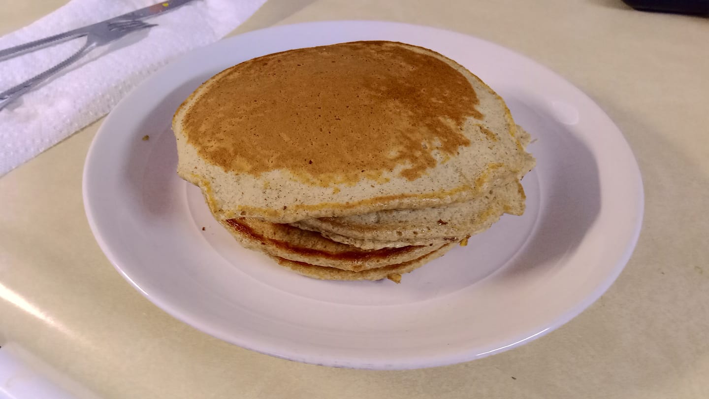 Customer photo review of Cousin T's Gourmet Buckwheat Pancake Mix