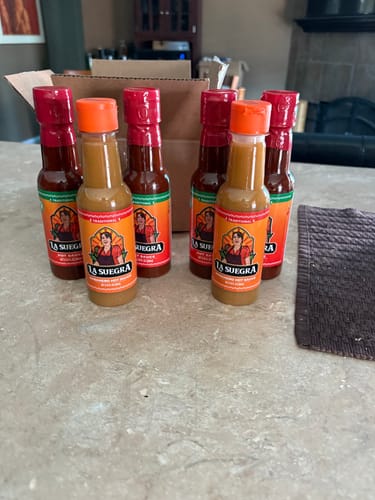 Customer photo review of 2 Pack Habanero + 4 Red Bottles Free