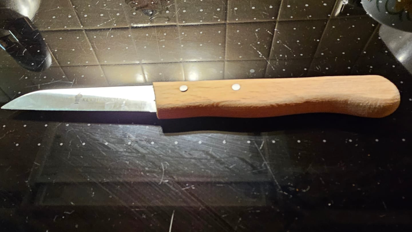 Customer photo review of Küchenscharf Zöppken 17 cm (100% Solinger Handwerkskunst).