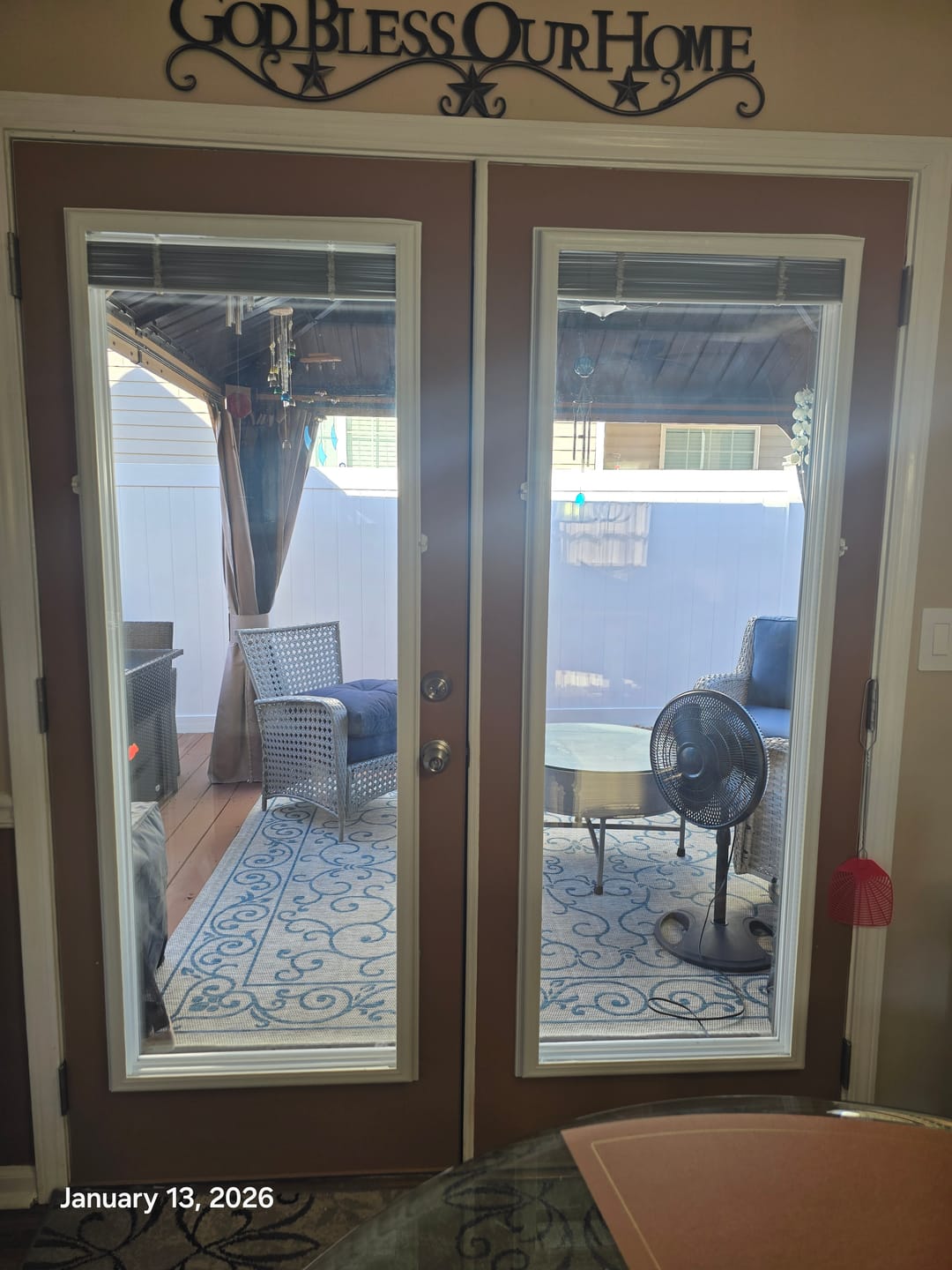 Customer photo review of Clear 1 Lite Glass and Frame Kit (Full Lite)