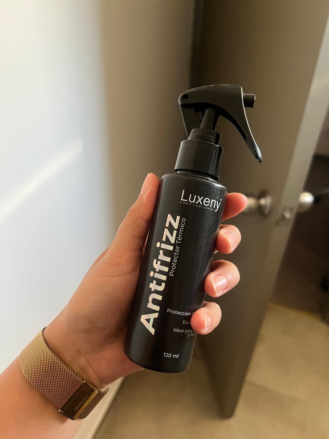 Customer photo review of Protector Térmico Antifrizz 120 ml