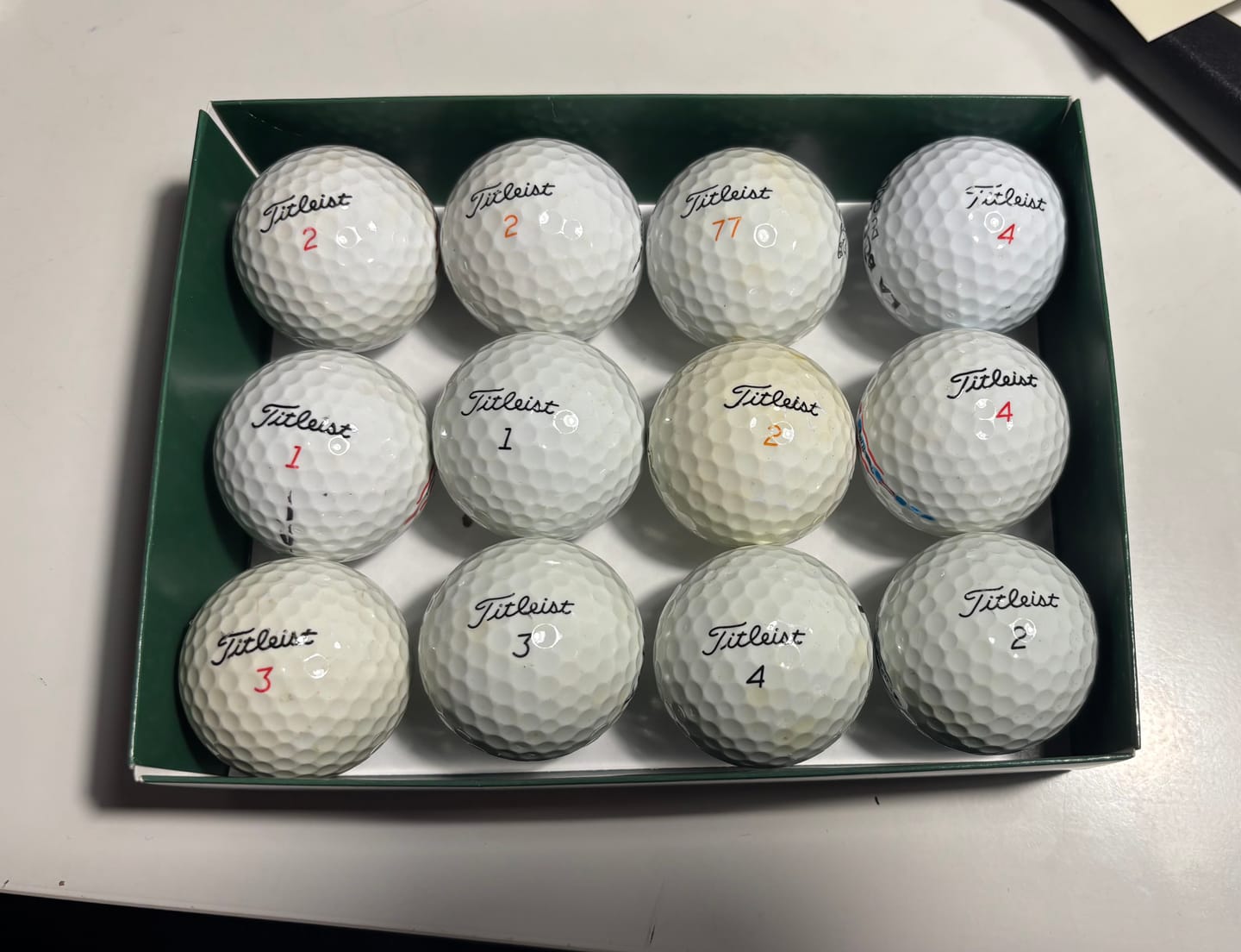 Customer photo review of Titleist - Mix