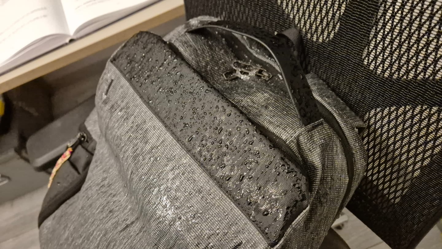 Customer photo review of TravelEssentials: Large Capacity Backpack for Your Daily Use
