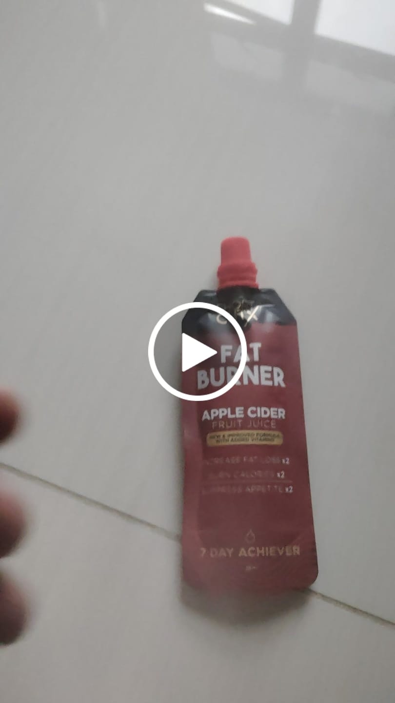 Customer video review of Apple Cider Fat Burner Fruit Juice