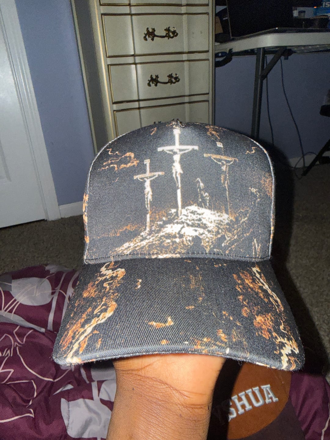 Customer photo review of Cross Camo Cap