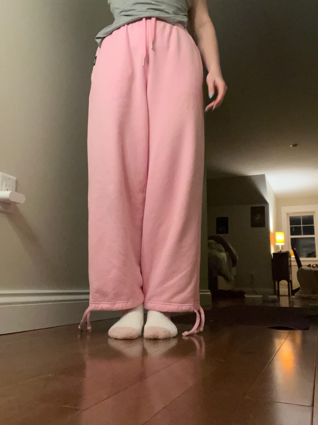 Customer photo review of DEVIL SWEATPANTS - PINK