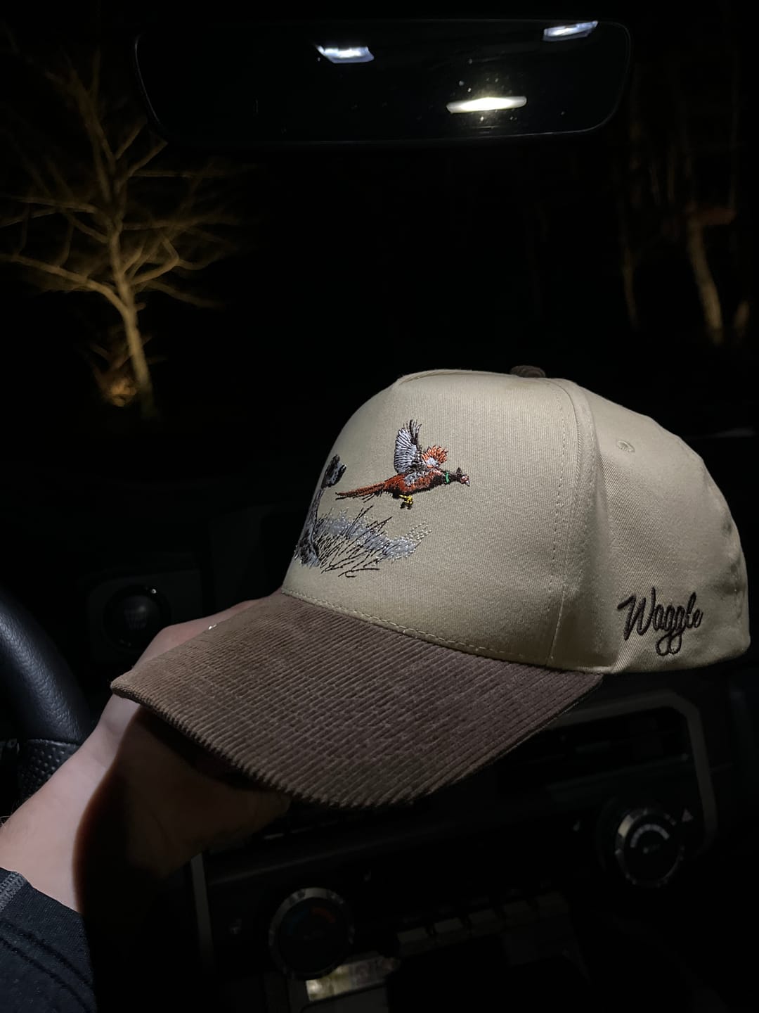 Customer photo review of Upland Corduroy Brim Hat