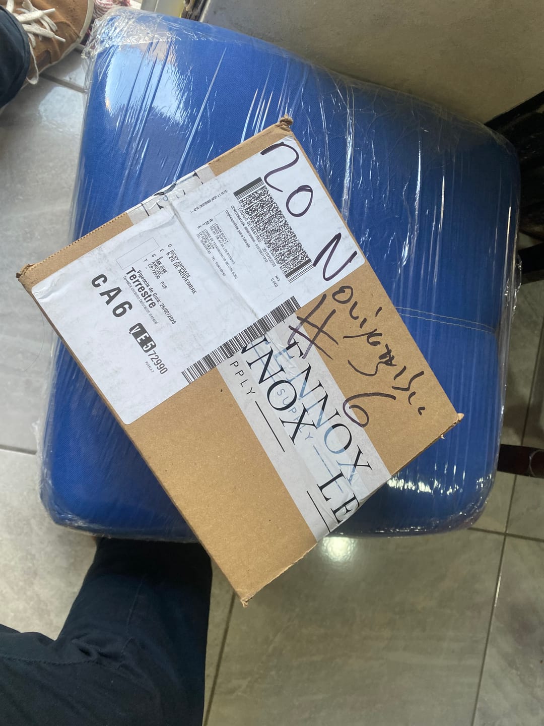 Customer photo review of Eternal Ink | Sky Blue