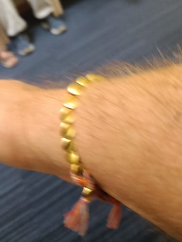 Customer photo review of 2 Tibetan Bracelets of Fortune